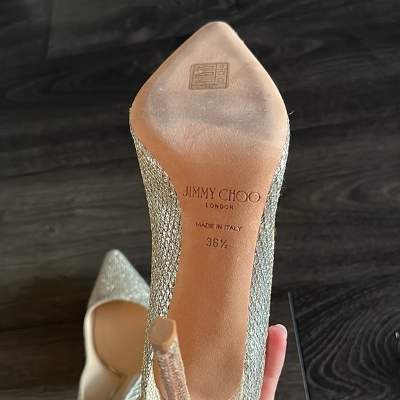 Jimmy choo light gold heels - Picture 15 of 15